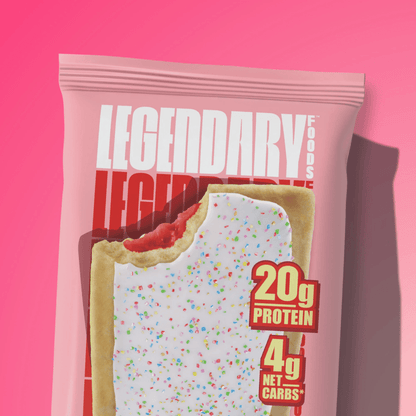 Legendary Foods - Protein Pastry - Cafe - Strawberry - Cave Sports Nutrition