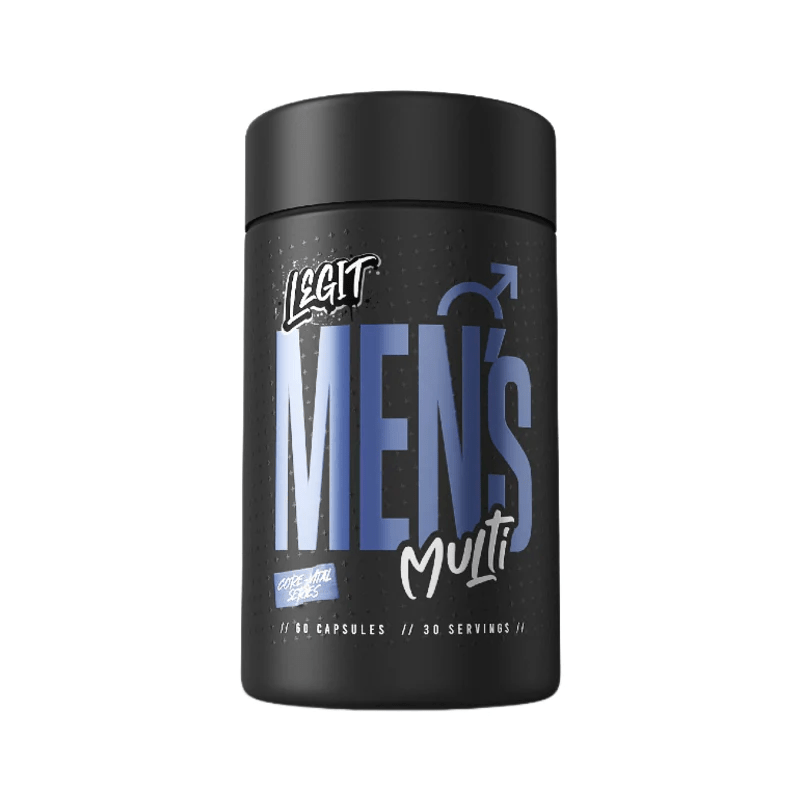 Legit Men’s Multi — Daily Support for Active Men - Supplements - 30 Servings - Cave Sports Nutrition