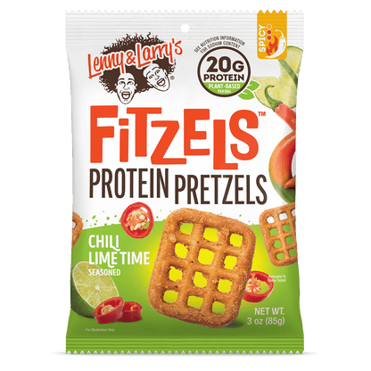 Lenny & Larry's - Fitzels Protein Pretzels - Cafe - 85g - Cave Sports Nutrition