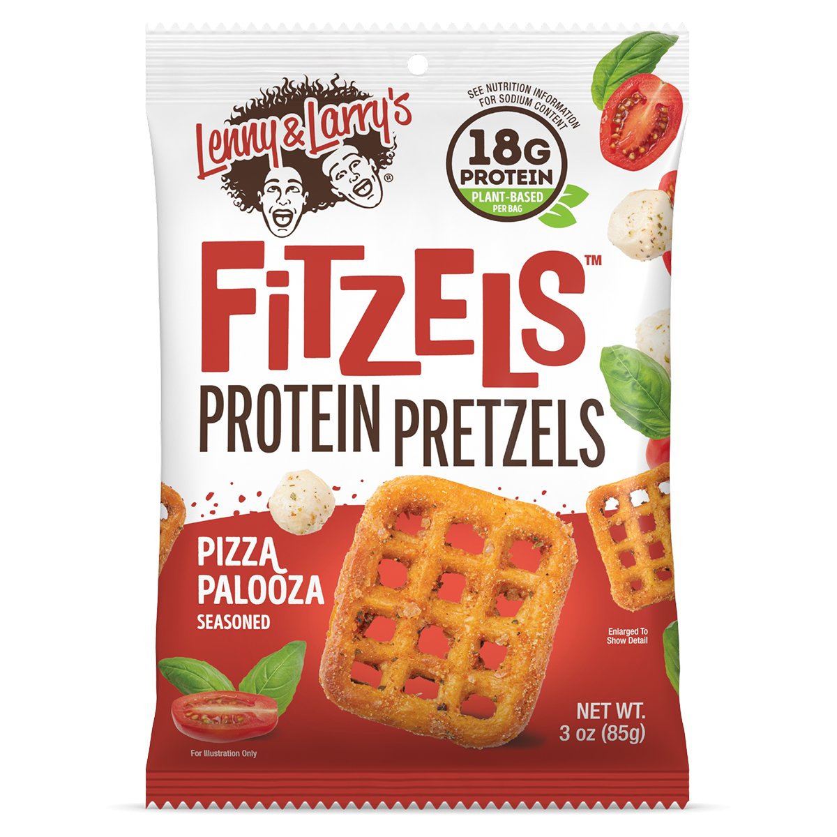 Lenny & Larry's - Fitzels Protein Pretzels - Cafe - 85g - Cave Sports Nutrition