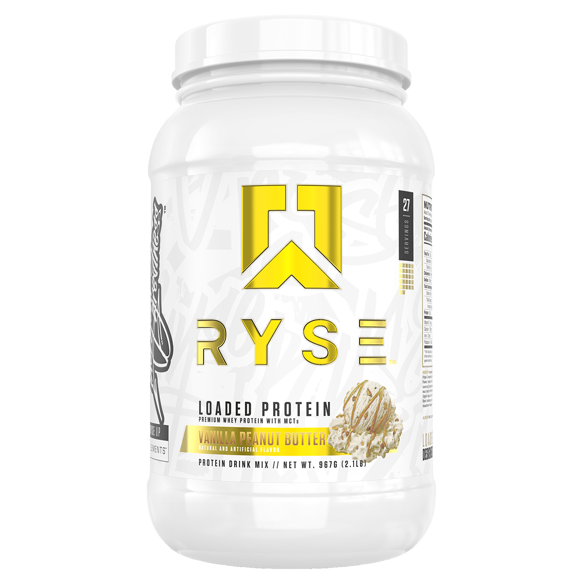Loaded Protein by Ryse - Supplements - Vanilla Peanut Butter - Cave Sports Nutrition