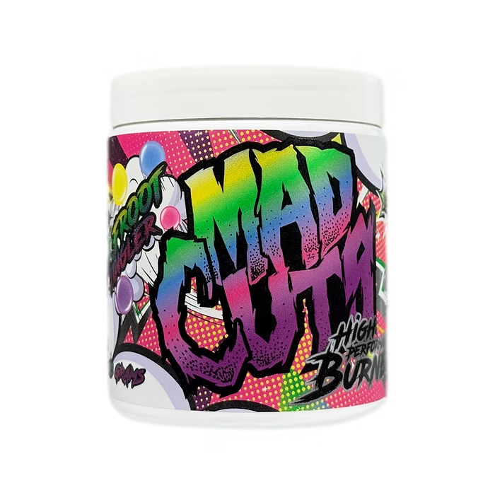 Mad Cuts Performance Burner + Pre - Workout - Supplements - Froot Tingler - Cave Sports Nutrition
