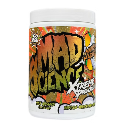 Mad Science - Xtreme Pre - Workout - Supplements - 50/25 Serves - Cave Sports Nutrition