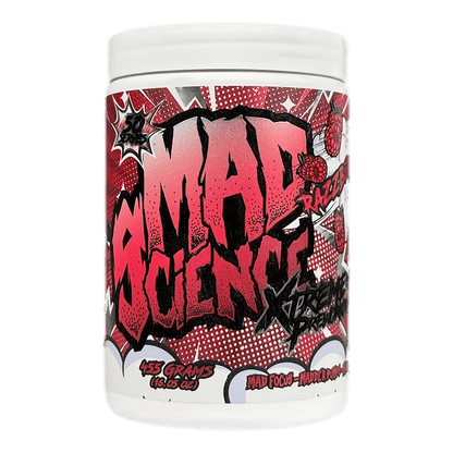 Mad Science - Xtreme Pre - Workout - Supplements - 50/25 Serves - Cave Sports Nutrition
