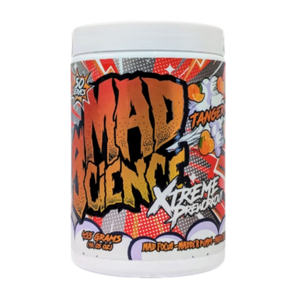 Mad Science - Xtreme Pre - Workout - Supplements - 50/25 Serves - Cave Sports Nutrition
