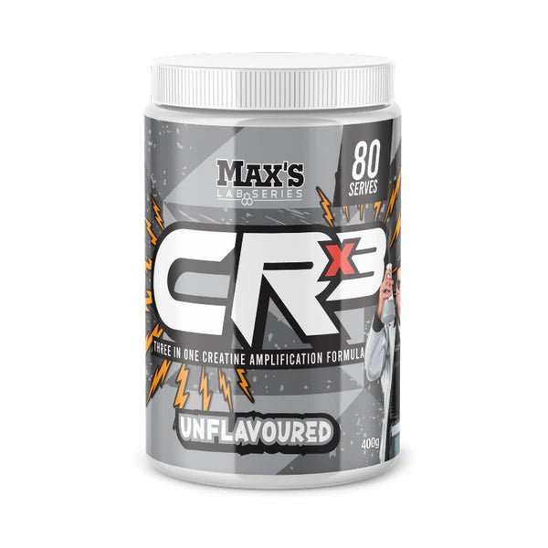 Max's Lab Series - CRX3 Creatine - 400g - Cave Sports Nutrition