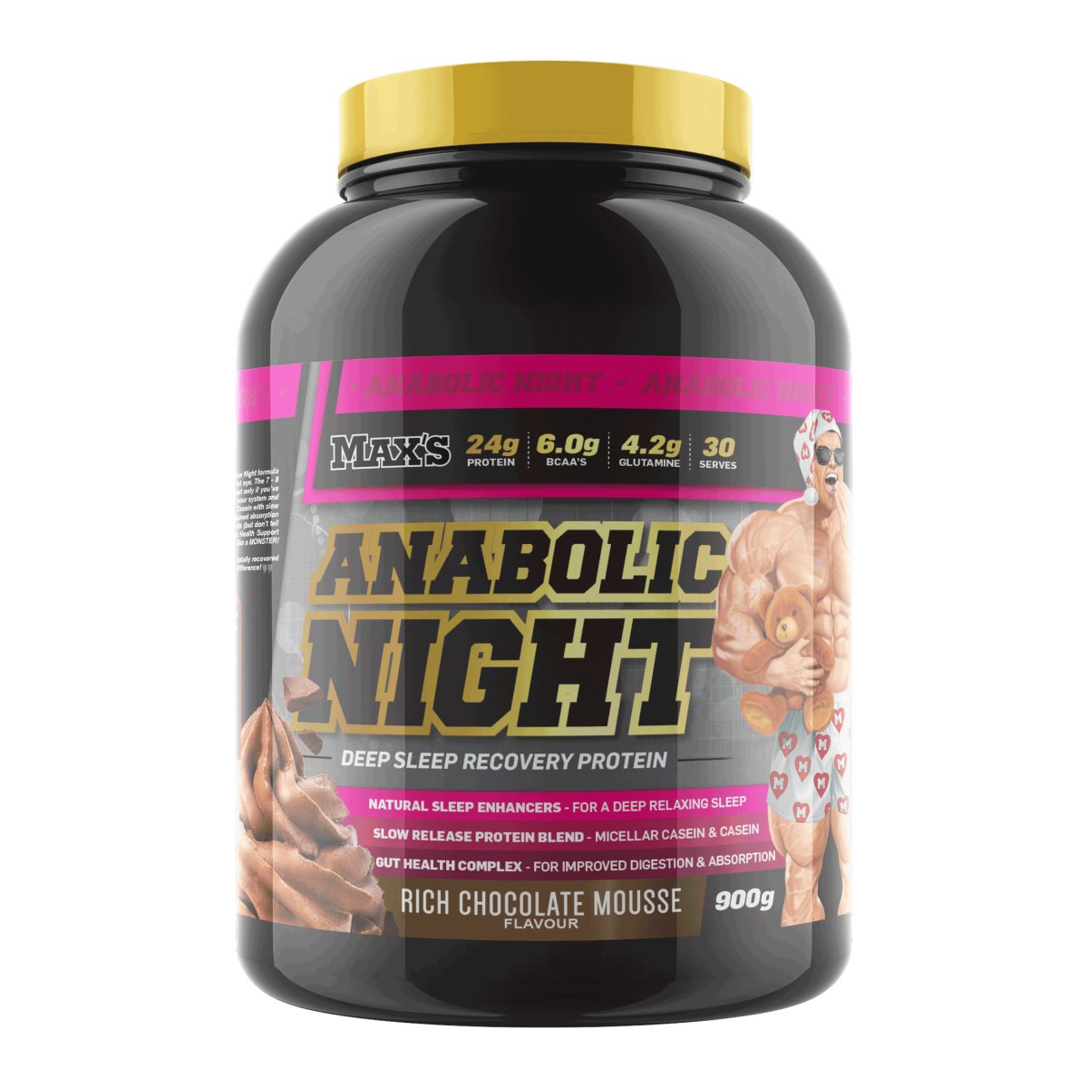 Buy Max's Supplements - Anabolic Night Protein at The Cave Gym for only ...