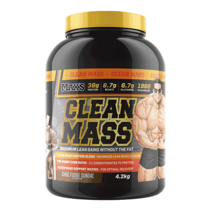 Max's Supplements - Clean Mass - Supplements - 4.2kg - Cave Sports Nutrition