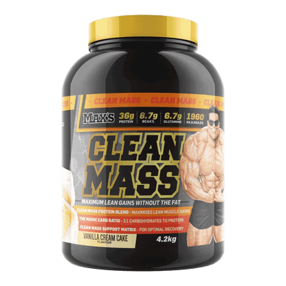 Max's Supplements - Clean Mass - Supplements - 4.2kg - Cave Sports Nutrition