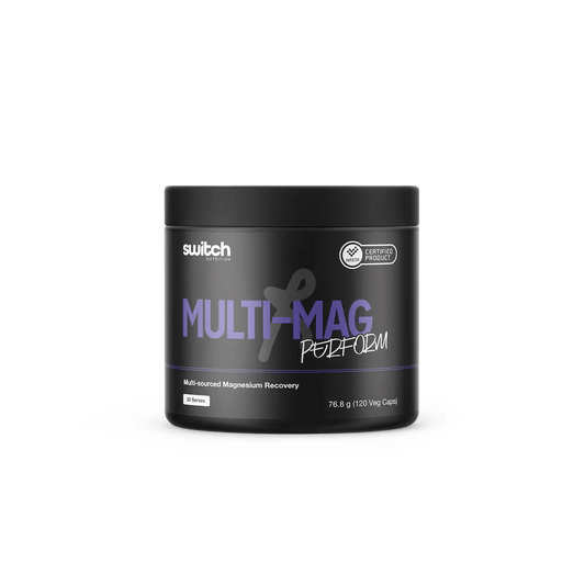 Multi - Mag Perform by Switch Nutrition - Supplements - 120 Veg Capsules - Cave Sports Nutrition
