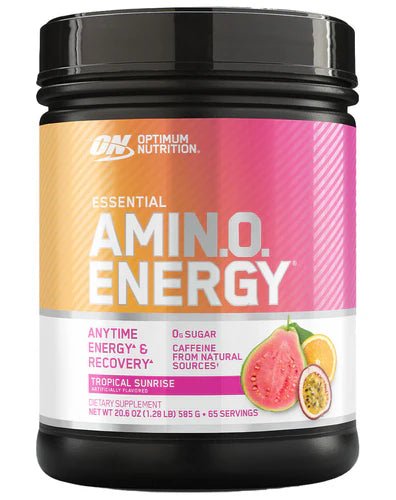 Optimum Nutrition - Essential Amino Energy - Supplements - Tropical Sunrise - Cave Sports Nutrition