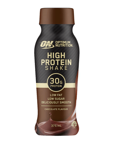 Optimum Nutrition - High Protein Shake - Chocolate - Cave Sports Nutrition