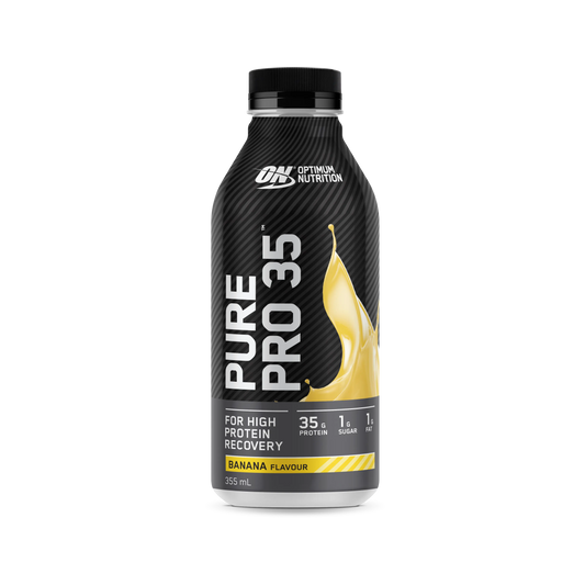 Optimum Nutrition - Pure Pro 35 - Cafe - 355ml - Cave Sports Nutrition