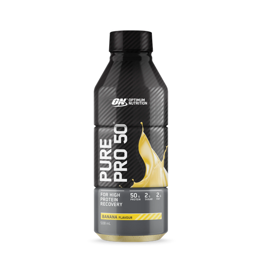 Optimum Nutrition - Pure Pro 50 - Cafe - Banana - Cave Sports Nutrition