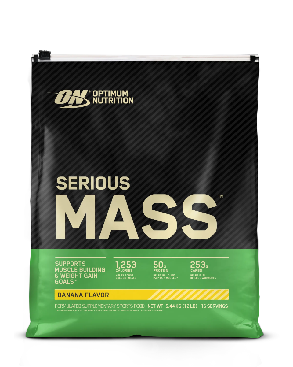 Optimum Nutrition - Serious Mass - Supplements - 16 Serves - Cave Sports Nutrition