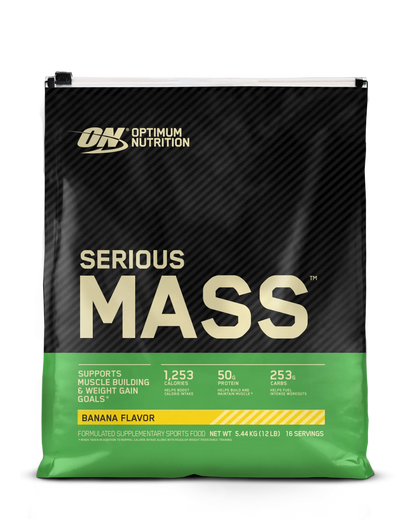 Optimum Nutrition - Serious Mass - Supplements - 16 Serves - Cave Sports Nutrition