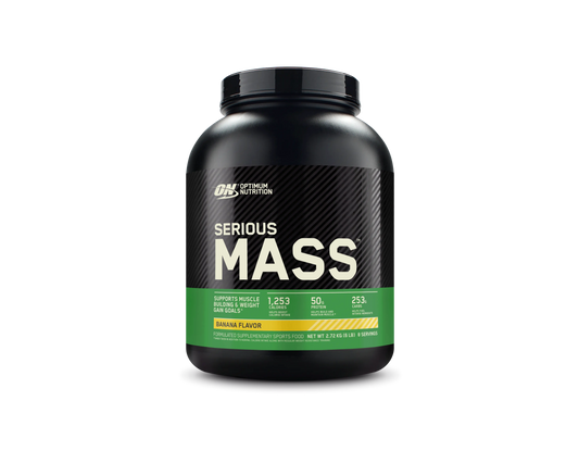 Optimum Nutrition - Serious Mass - Supplements - 8 Serves - Cave Sports Nutrition