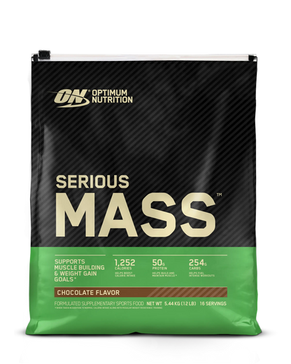 Optimum Nutrition - Serious Mass - Supplements - 16 Serves - Cave Sports Nutrition