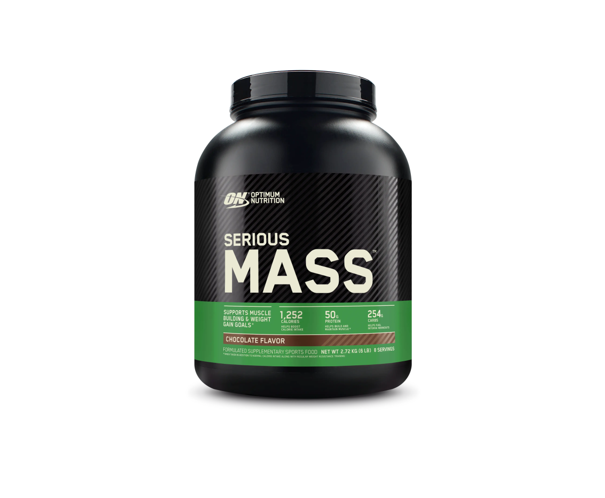 Optimum Nutrition - Serious Mass - Supplements - 8 Serves - Cave Sports Nutrition