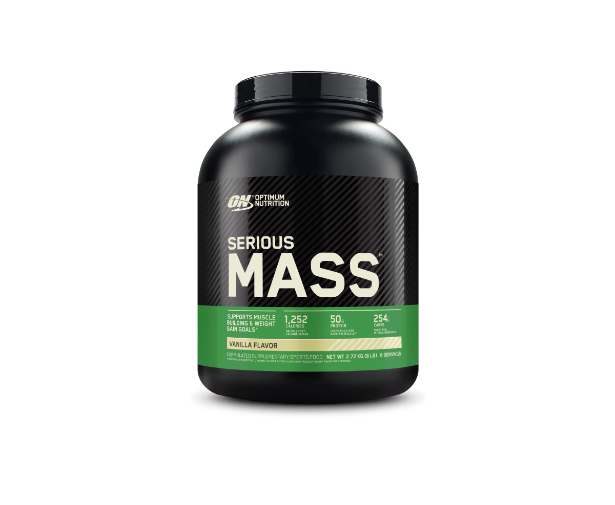 Optimum Nutrition - Serious Mass - Supplements - 8 Serves - Cave Sports Nutrition