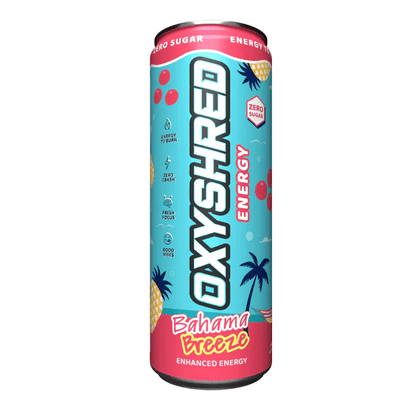 OxyShred Energy Drink by EHP Labs - Cafe - Bahama Breeze - Cave Sports Nutrition