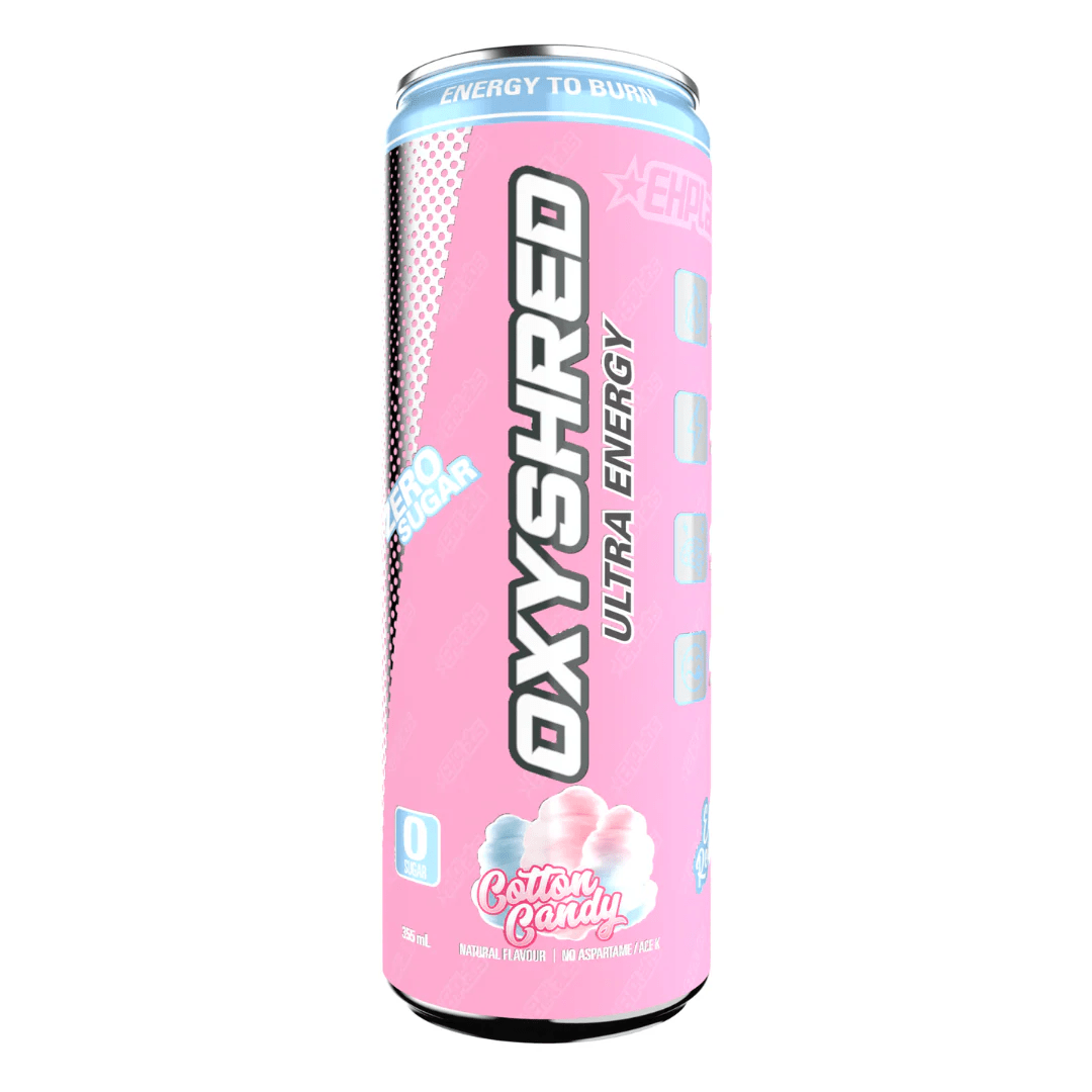 OxyShred Energy Drink by EHP Labs - Cafe - Cotton Candy - Cave Sports Nutrition