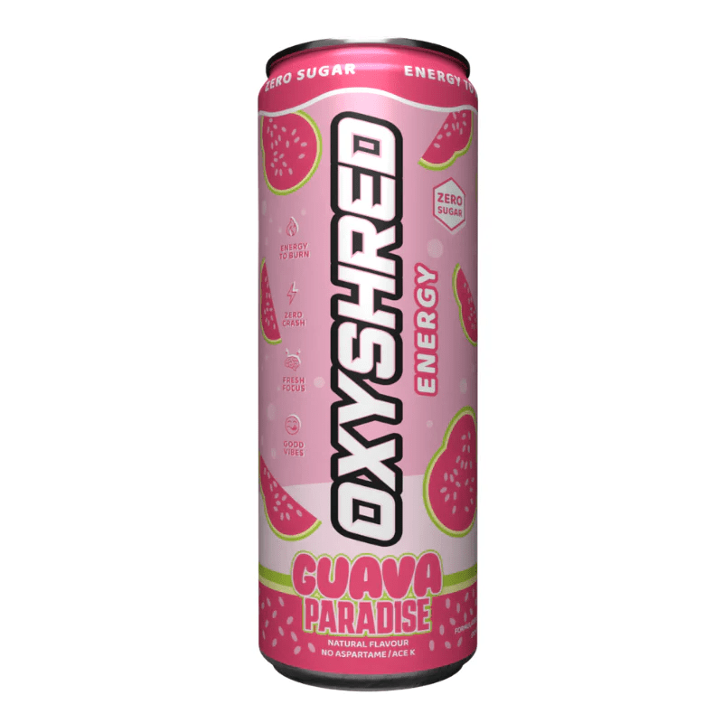 OxyShred Energy Drink by EHP Labs - Cafe - Guava Paradise - Cave Sports Nutrition