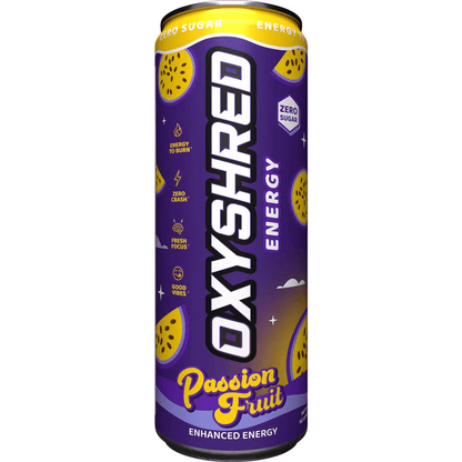 OxyShred Energy Drink by EHP Labs - Cafe - Passion Fruit - Cave Sports Nutrition