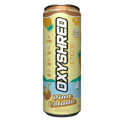 OxyShred Energy Drink by EHP Labs - Cafe - Pina Colada - Cave Sports Nutrition
