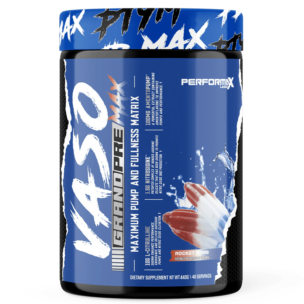 Performax Labs - Vaso Max - Supplements - Rocket Bomb - Cave Sports Nutrition