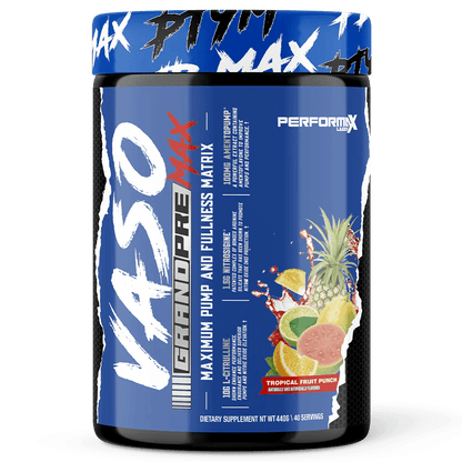 Performax Labs - Vaso Max - Supplements - Tropical Fruit Punch - Cave Sports Nutrition