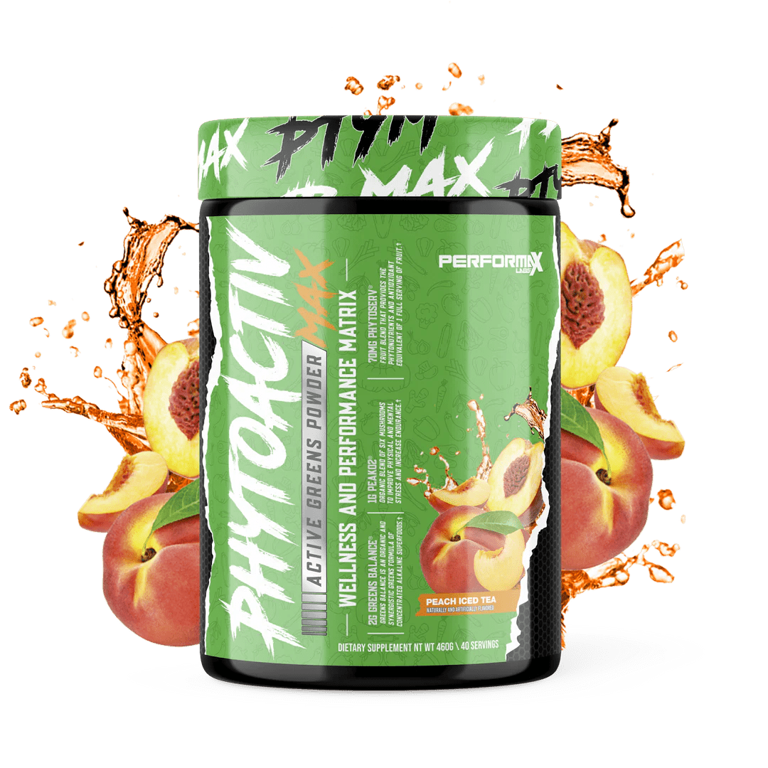 PhytoActivMax Active Greens by Performax Labs - Supplements - Peach Iced Tea - Cave Sports Nutrition
