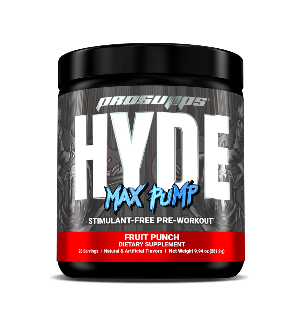 Pro Supps - Hyde Max Pump - Supplements - Fruit Punch - Cave Sports Nutrition