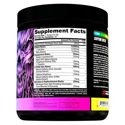 Pro Supps - Hyde Nightmare V1 - Supplements - 30 Serves - Cave Sports Nutrition