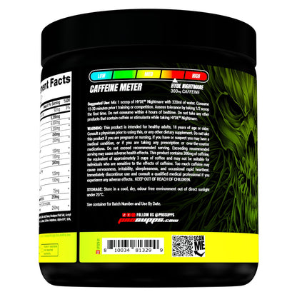 Pro Supps - Hyde Nightmare V1 - Supplements - 30 Serves - Cave Sports Nutrition