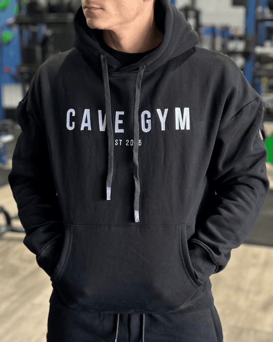 Pullover Hoodie - Cave Merch - Merchandise - Black - Cave Sports Nutrition