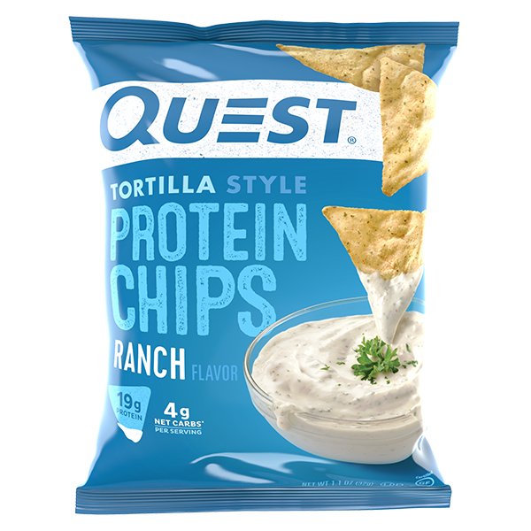 Quest Nutrition - Tortilla Style Protein Chips - Cafe - 32g - Cave Sports Nutrition