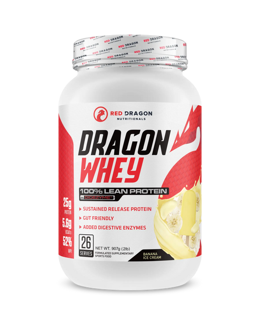 Red Dragon Nutritionals - Dragon Whey - Supplements - 26 Serves - Cave Sports Nutrition