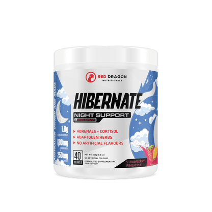 Red Dragon Nutritionals - Hibernate - Supplements - 40 Serves - Cave Sports Nutrition