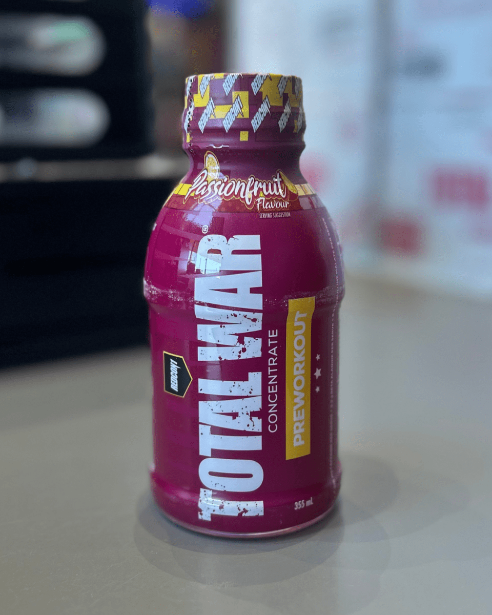 Redcon1 - Total War RTD - Supplements - Passionfruit - Cave Sports Nutrition