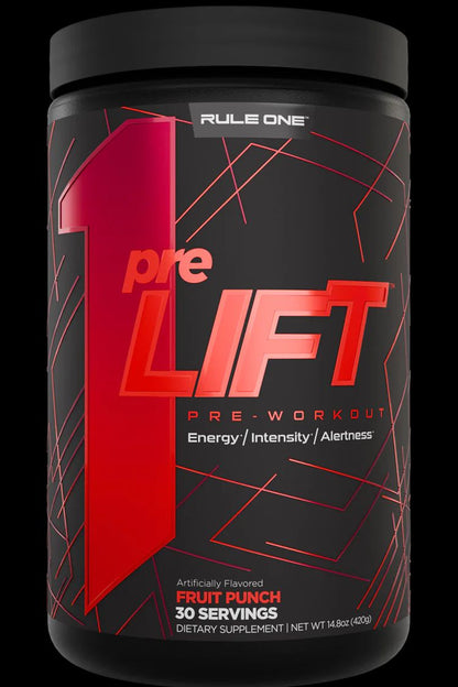 Rule1 Proteins - R1 Pre Lift - Supplements - 30 Serves - Cave Sports Nutrition