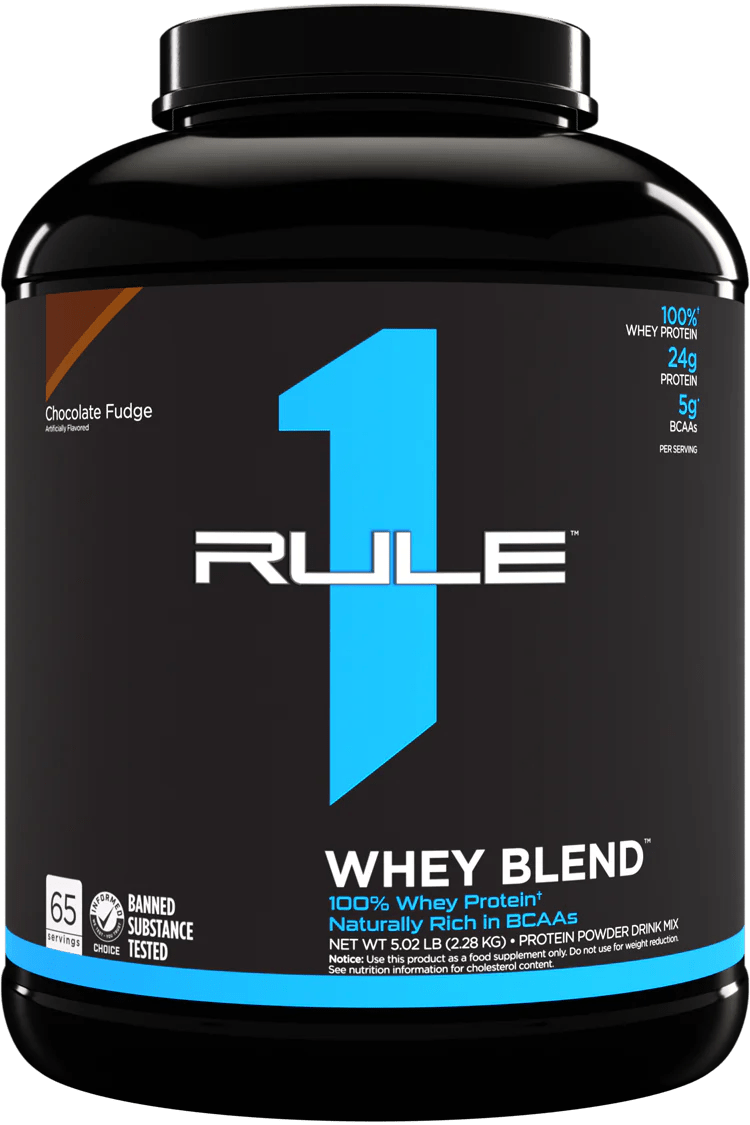 Rule1 Proteins - R1 Whey Blend Protein - Supplements - 5lb - Cave Sports Nutrition