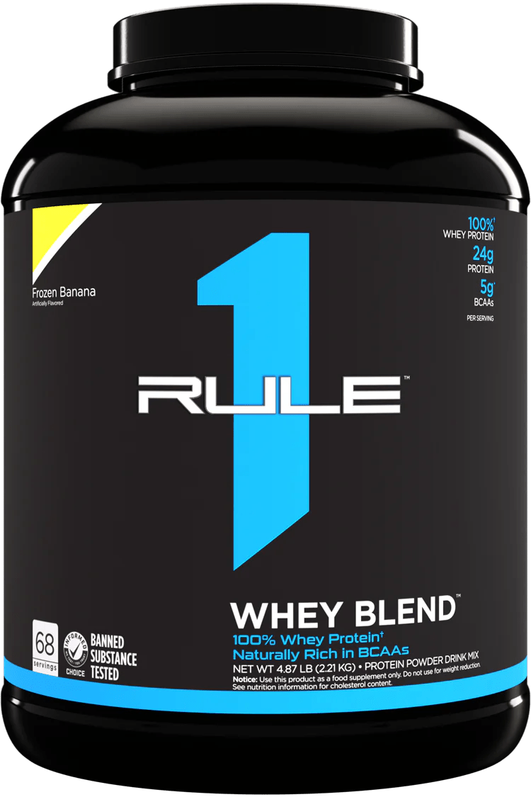 Rule1 Proteins - R1 Whey Blend Protein - Supplements - 5lb - Cave Sports Nutrition