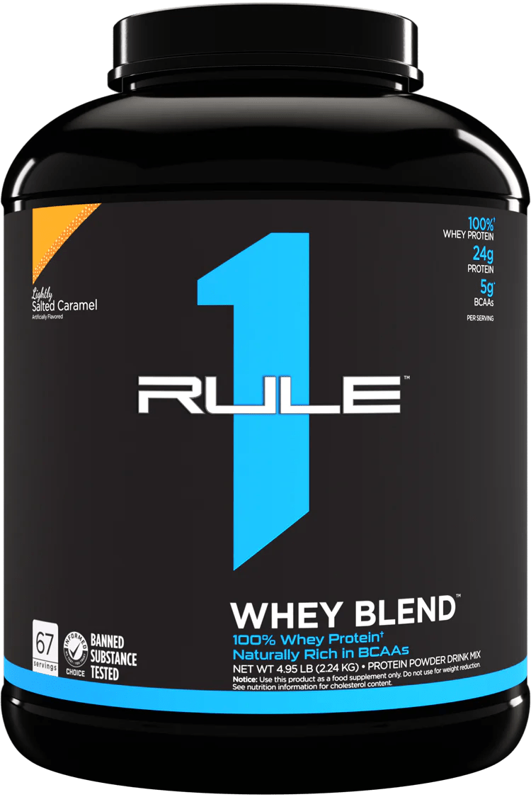 Rule1 Proteins - R1 Whey Blend Protein - Supplements - 5lb - Cave Sports Nutrition