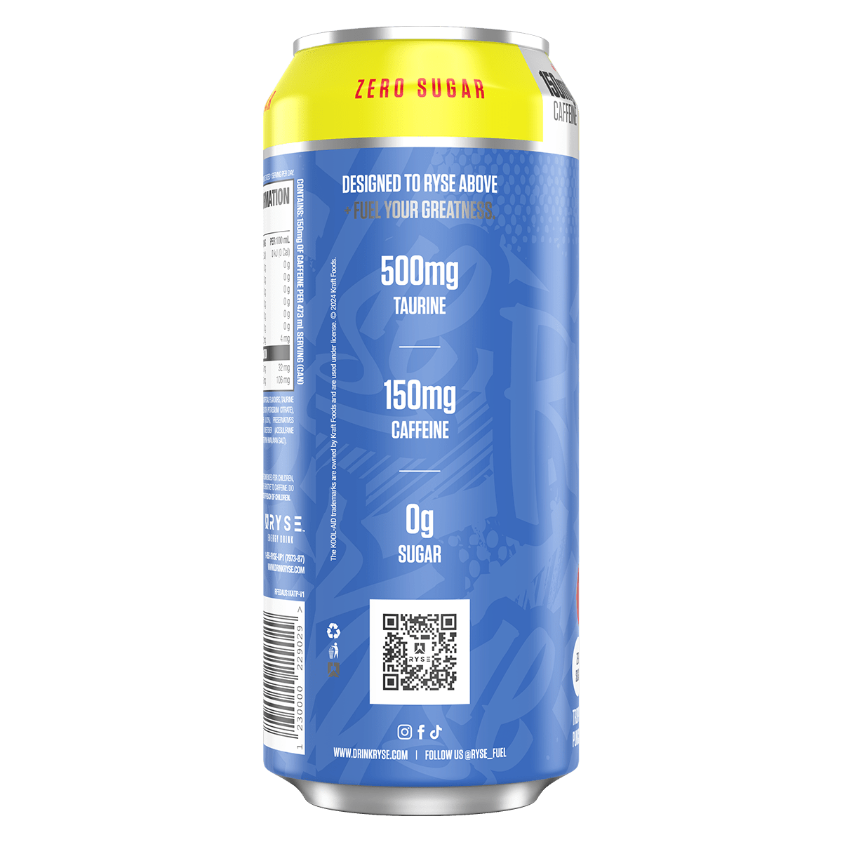 RYSE FUEL Energy Drink - Cafe - Cotton Candy - Cave Sports Nutrition