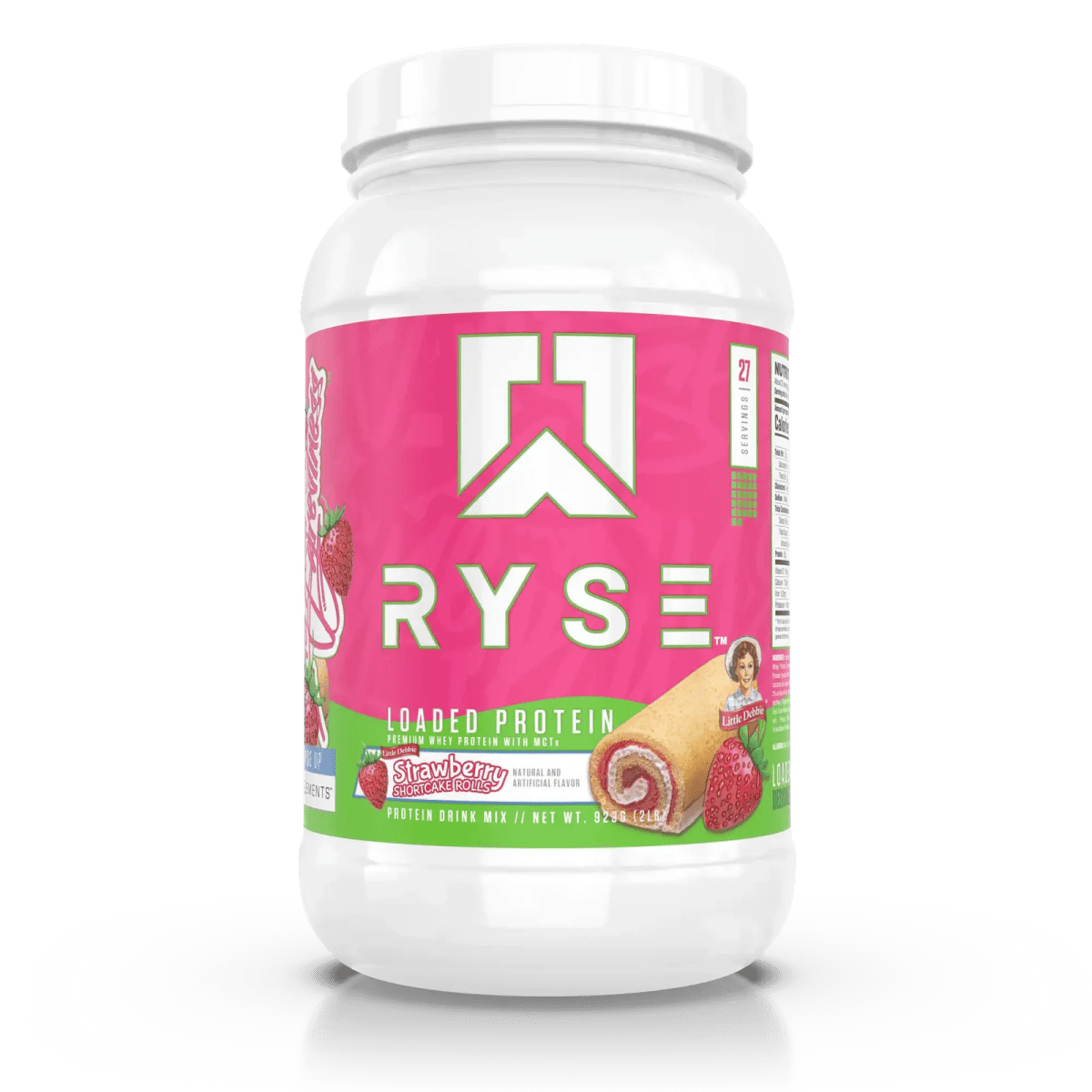 Ryse - Loaded Protein - Supplements - Strawberry Shortcake Rolls - Cave Sports Nutrition