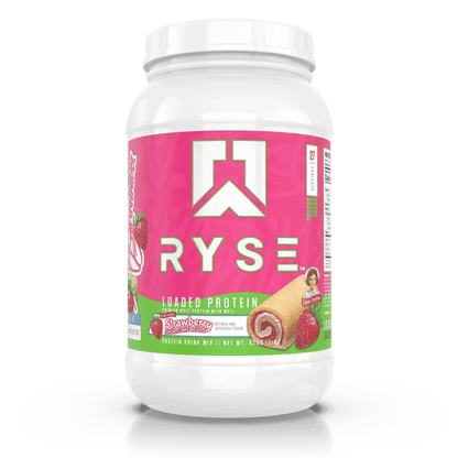 Ryse - Loaded Protein - Supplements - Strawberry Shortcake Rolls - Cave Sports Nutrition