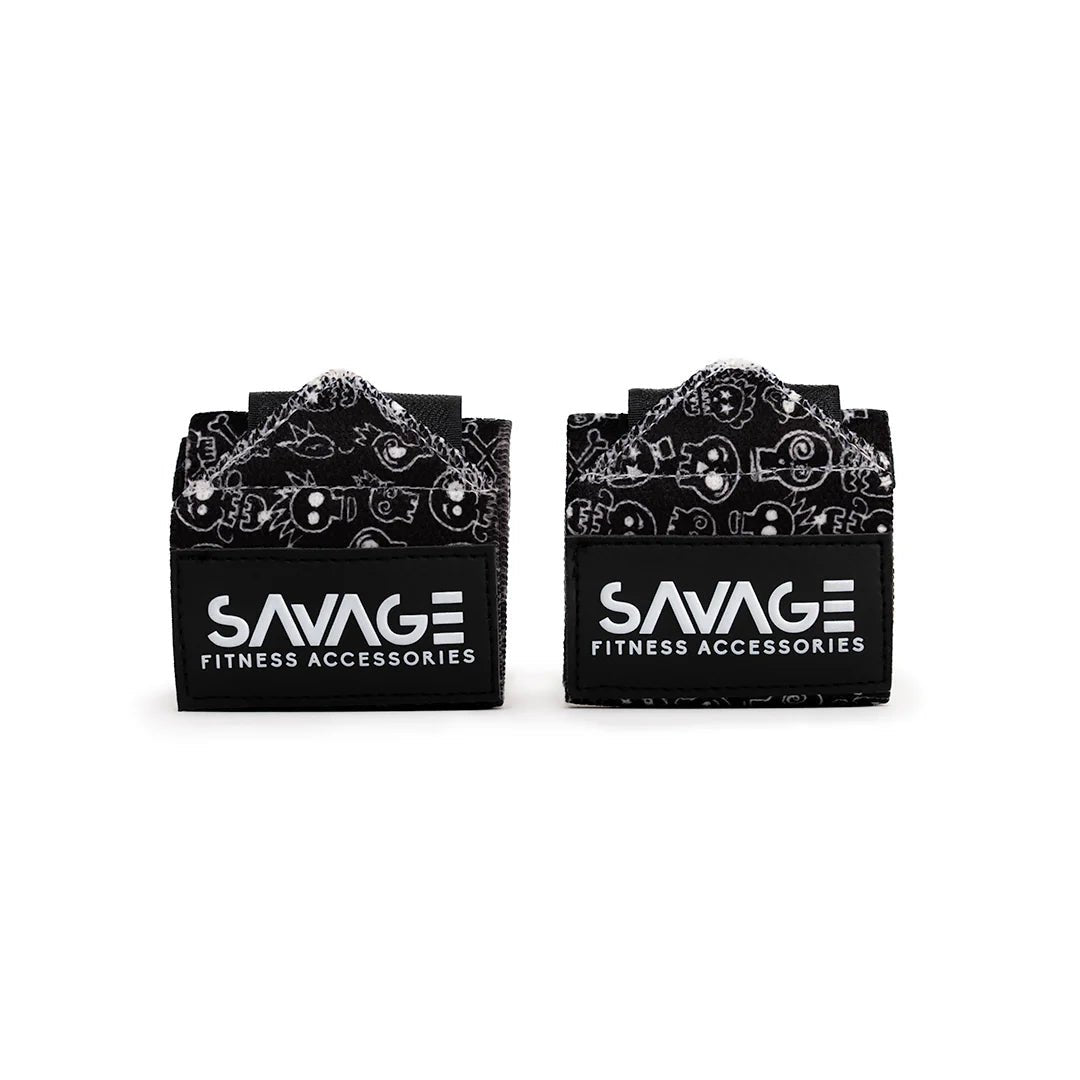 Savage Fitness - Wrist Wraps - Training Accessories - Skullies - Cave Sports Nutrition