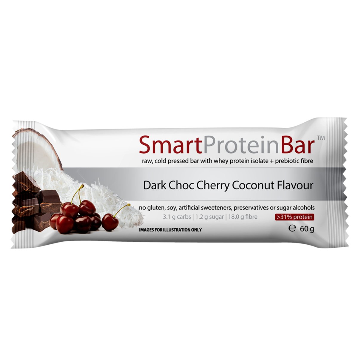 Smart Diet Solutions - Smart Protein Bar - Cafe - 1 Bar - Cave Sports Nutrition