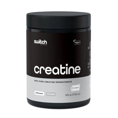 Switch Nutrition - 100% Micronised Creatine Monohydrate - Supplements - 500g - Cave Sports Nutrition